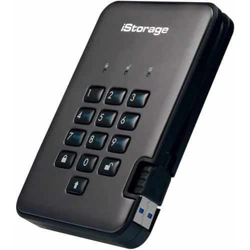 DISKASHUR PRO2 SSD 256-BIT 1TB IS-DAP2-256-SSD-1000-C-G - ISDAP2256SSD1000CG